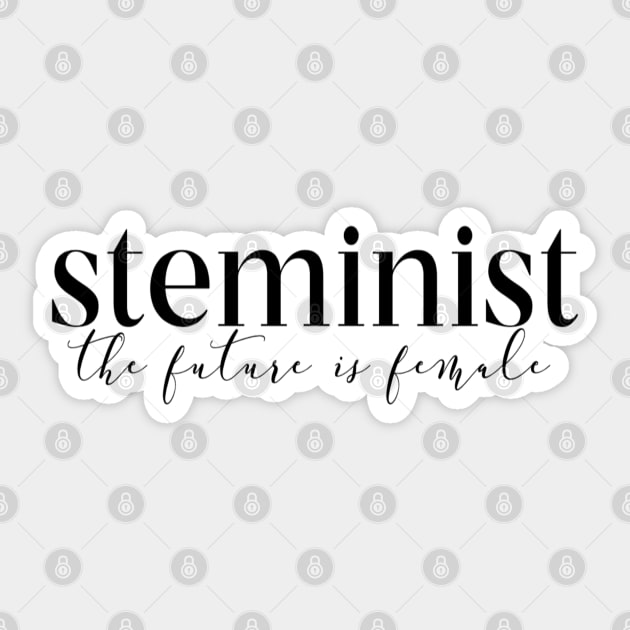 steminist Sticker by stickersbycare